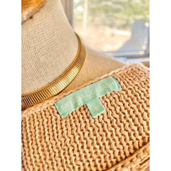 Melissa Odabash Bohemian Crocheted Fringe Sweater - Picture 7 of 7